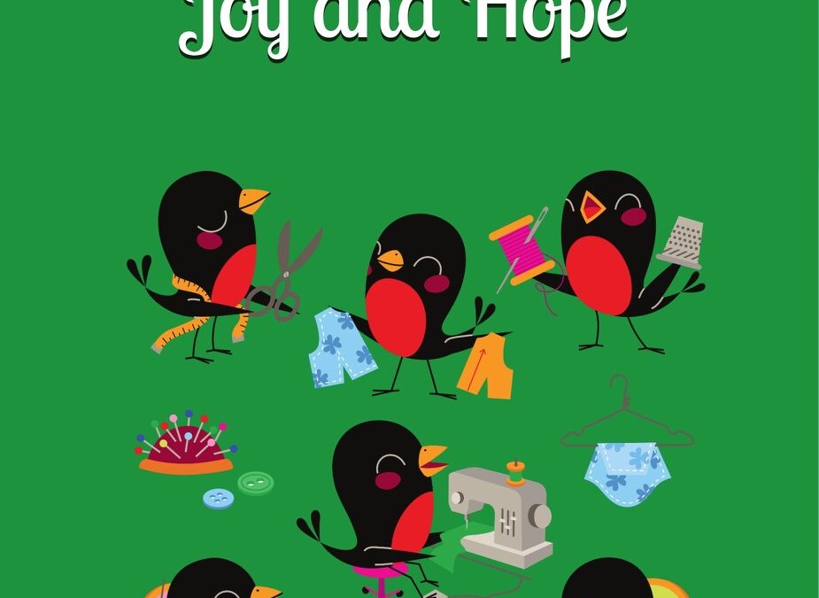 “Sewing~~Sowing” Good Deeds with Joy and Hope